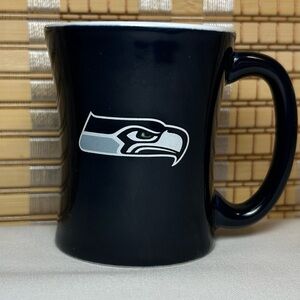 Tiny Seattle Seahawks Black Mug